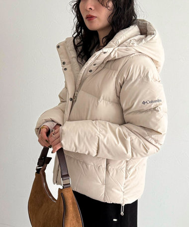 【columbia】アメイズパフフーデッドダウンジャケット