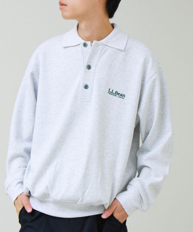 【L.L.Bean/エル・エル・ビーン】Portage Polo Sweatshirt