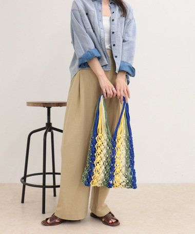 Tヤーンハンモックトートバッグ