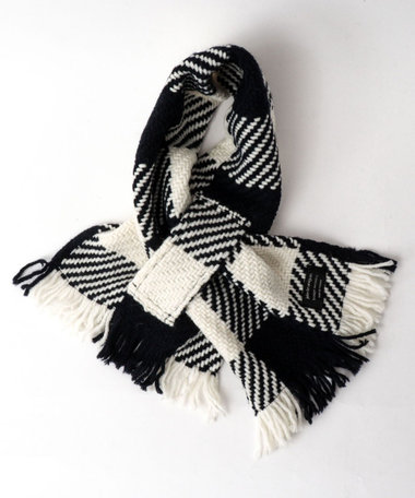 【John Branigan/ジョン・ブラニガン】別注ニットクロスマフラー24