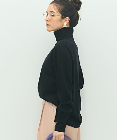 【新品】NOLLEY'S・ウール混ワイドリブタートルネックプルオーバーニット タートルネック｜トップス｜NOLLEY'S MALL（ノーリーズ モール）