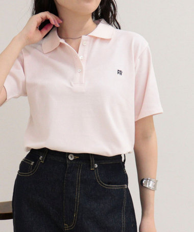 FR刺しゅうCOTTONポロシャツ