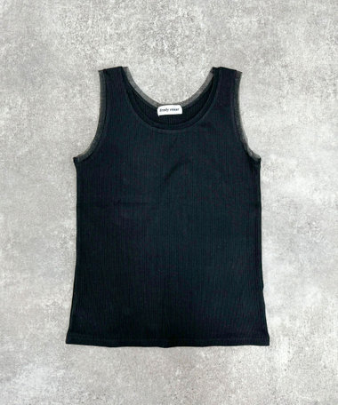 チュール切替タンクトップ