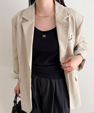 FR刺繍タンクトップ