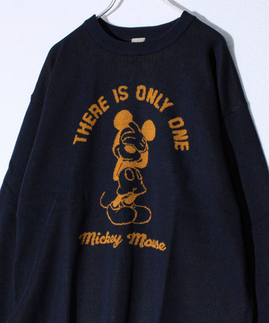 【MICKEY&JERRY】UNISEX ジャガードニット