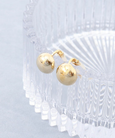 【grace grace/グラスグラス】ラウンドドームイヤリング