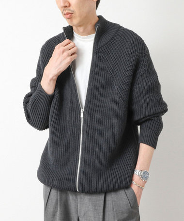 【BATONER/バトナー】SIGNATURE DRIVERS KNIT シグネチャー ドライバーズニット