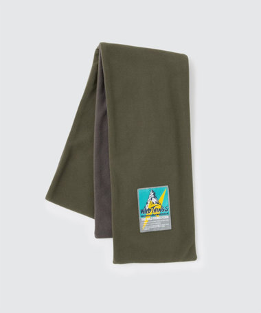 【WILD THINGS/ワイルドシングス】REVERSIBLE FLEECE MUFFLER