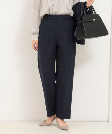 ［WEB限定 SPECIAL SALE！］《セットアップ対応》ウールライクウインドペンパンツ