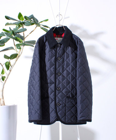 【Traditional Weatherwear 】裏地別注 WAVERLY キルティングジャケット