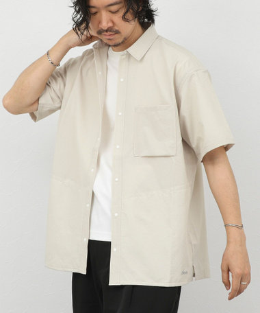 《セットアップ対応》【NANGA】DotAir COMFY S/S SHIRT 26SS