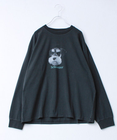 【WEB限定】【人気シリーズ】【DOG&CAT】犬猫ピグメントロンT