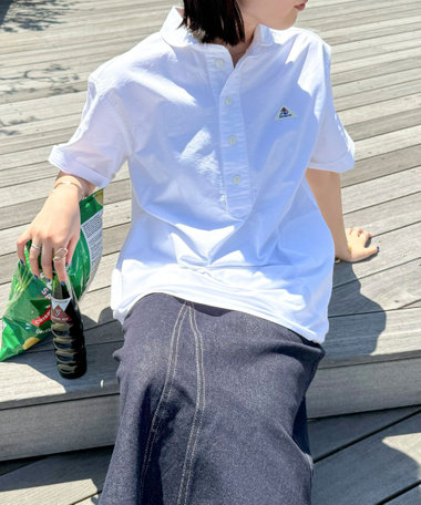 【GEVACO/ゲバコ】オックスプルオーバーSSシャツ