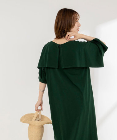 【WEB限定】ヨークケープ2WAYワンピース