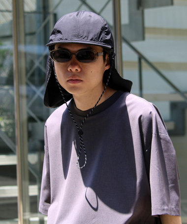 ［FREDY＆GLOSTER限定 TIME SALE！］【シェイド着脱で2WAY】NYLON SHADE CAP
