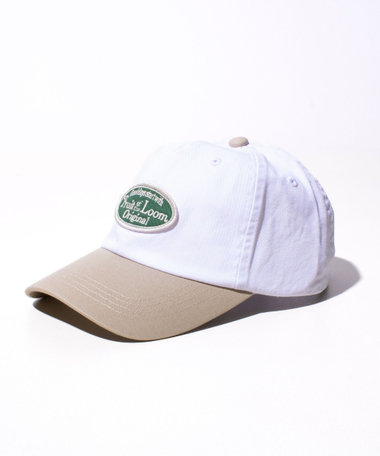 【FRUIT OF THE LOOM/フルーツオブザルーム】ツートーンワッペンキャップ