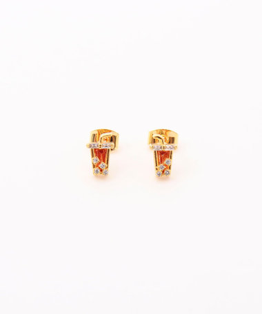 【GIRLS CREW/ガールズクルー】Iced Coffee Studs-P
