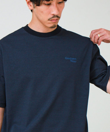 【速乾性・ストレッチ性・抗ピリング性・耐洗濯性】水陸両用GOODNESS クルーネックTシャツ