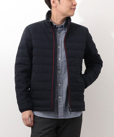 MODERN FIT　スタンド　ライトダウンジャケット