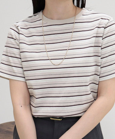 汗ジミ軽減天竺BasicTシャツ