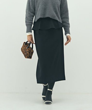 【未使用】NOLLEY'Sスカート風 大人オールインワン ベージュ 定価1.8万 GIRL DRESS FOR NOW オールインワン レディース 服 サロペット