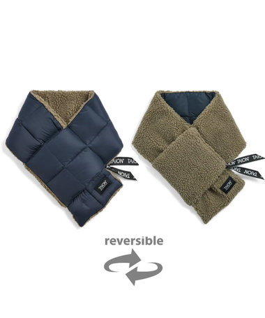 【TAION/タイオン】マウンテン リバーシブル ダウン×ボア マフラー