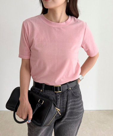 ベロア半袖Tシャツ