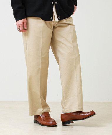 【大人の万能パンツ】タックチノイージートラウザー