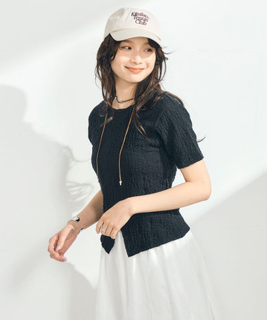 ぽこぽこ2WAYスリットプルオーバー