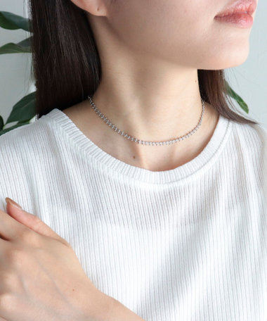 ツブツブチェーンネックレス