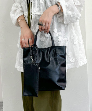 メタリック２WAYトートバック