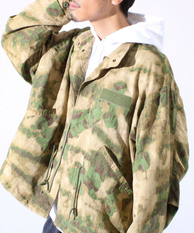 ［WEB限定 SPECIAL PRICE！］【GLOSTER/グロスター】ミリタリーテイスト ショート丈モッズブルゾン 裏メッシュ