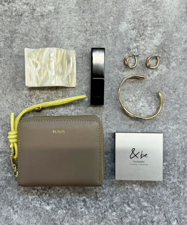 【WEB限定】【BEAURE/ビュレ】レザーストラップウォレット M