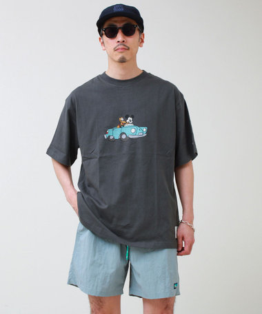 【DISCUS】Disney ミッキープリントTシャツ