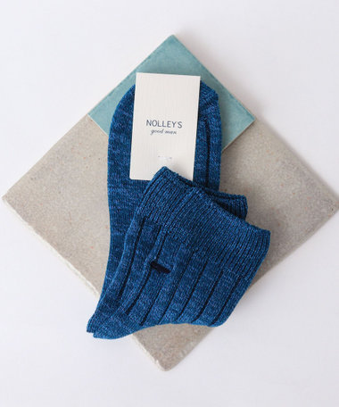 【OCTAVE OCTAVE/オクターブ オクターブ】別注クジラクォーターリブソックス