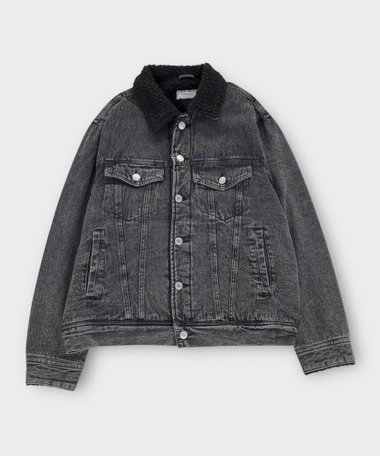 デニムストームライダース 裏ボア デニムジャケット