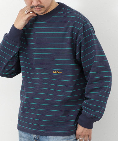 【L.L.Bean/エルエルビーン】Union Long-Sleeve Stripe Tee