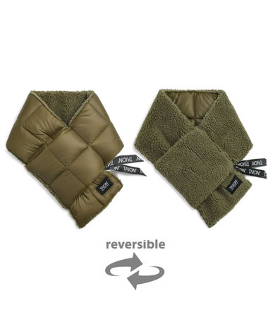 【TAION/タイオン】マウンテン リバーシブル ダウン×ボア マフラー