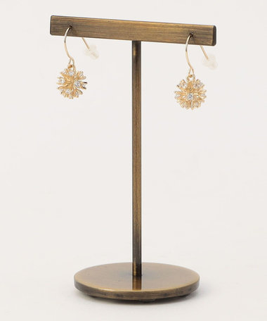 1粒キラフックピアス