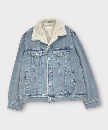 デニムストームライダース 裏ボア デニムジャケット