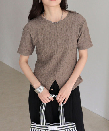 ぽこぽこ2WAYスリットプルオーバー