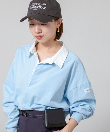 【MAQWEL/マクウェル】ウォッシャブルBIGラガーシャツ