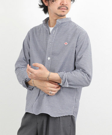 【DANTON/ダントン】DT-B0280OXP BAND COLLAR SHIRT LS 26SS