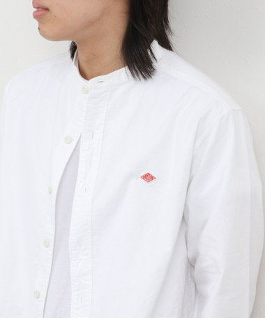 【DANTON/ダントン】SOX BAND COLLAR SHIRT（DT-B0280）