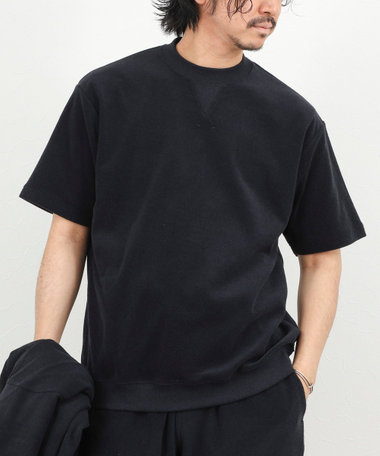 《セットアップ対応》Vガゼット パイルTシャツ 26SS