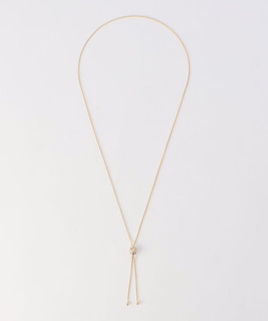 キラパーツロングスライドネックレス