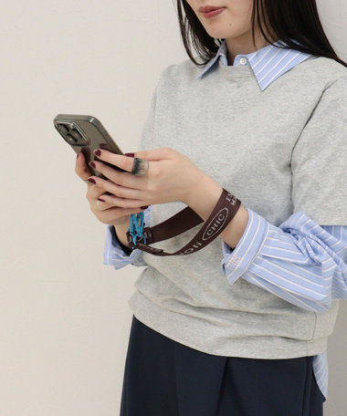 【JOli JOli/ジョリジョリ】ジャガードロゴマルチストラップ S