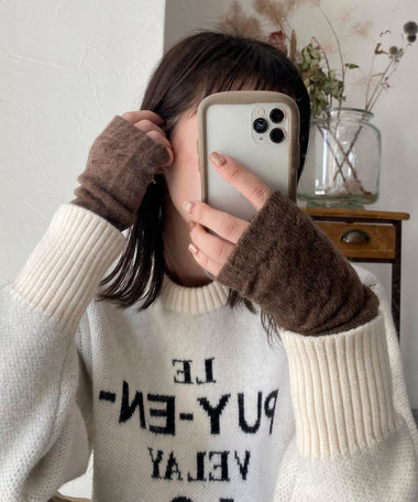 【COSY/コージー】フィンガーレスウールグローブ