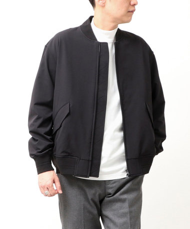 ナイロン裏毛　MA-1