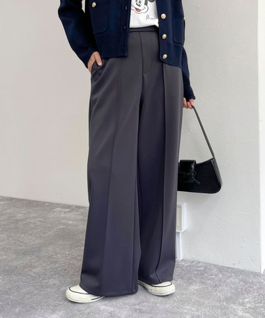 もちとろセミワイドイージーパンツ